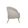 Poltrona Wind Pé Palito Castanho 85cm- Combinare 10254-Detalhes-Decor Lumen 