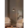 Luminária de Piso Linha Viena Madeira e Metal 1XE-27 - MADELUSTRE 3094 - Ambientação - Decor Lumen