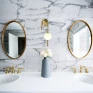 Arandela Dourado e Branco Candy Ambiente - Decor Lumen