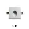 Frente Mini Embutido Balizador de Parede - Quadrado com LED Integrado 0,75W
