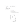 Pendente Gonna 1xE27 - Decor Lumen