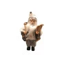 Papai Noel Branco e Cinza Florarte 30cm-Decor Lumen