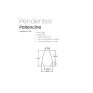 Pendente Palloncino 1xE27-Decor Lumen
