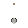 Pendente Dourado Bola de Cristal Ø10cm 7W 3200K