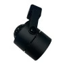 Lateral spot preto para trilho