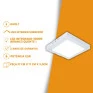 Painel de LED sobrepor Branco 12W 3000K 17CM - Evoled LE-4631- Decor Lumen- Padrão  Caracteristcas- Decor lUmen 
