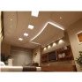 sala decorada com Painel LED Sobrepor Branca