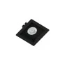 Embutido Quadrado Recuado Preto Dicroica MR16 Save Energy SE-330.1036