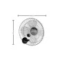 Ventilador de Parede Delta Premiun em Aço Preto 4 hélices- Venti Delta-Padrão Medidas site-Decor Lumen 