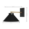 Arandela Verona - Dimensões - Decor Lumen